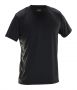 5522 T-shirt Spun Dye svart