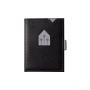 EXENTRI plånbok/korthållare i läder RFID-säker black