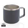 Stainless steel campingmugg Grey