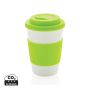 Återanvändningsbar kaffemugg 270ml Grön