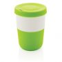 PLA cup coffee to go 380ml ljus grön
