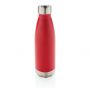 Vakuumisolerad flaska i stainless steel röd