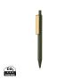 Penna i GRS återvunnen ABS m. bambuclips Grön