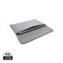 15.6" laptopsleeve med magnetisk stängning , PVC-fri Grey