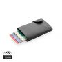C-secure RFID korthållare & plånbok svart, silver